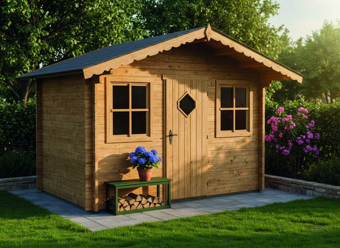 Gartenhaus aus Holz